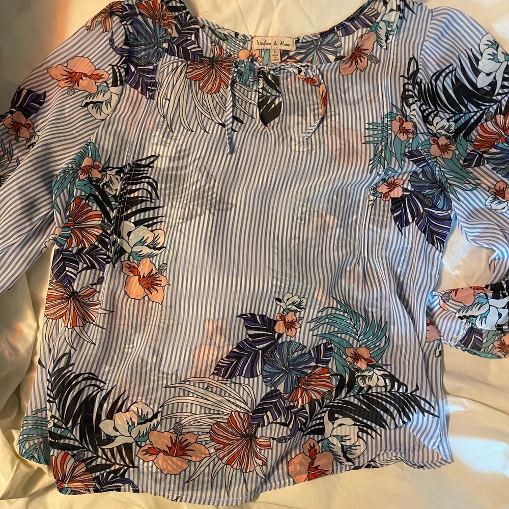 Beautiful light summer blouse